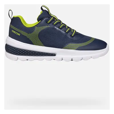 GEOX Scarpe Activart Bambino Blu Navy/lime