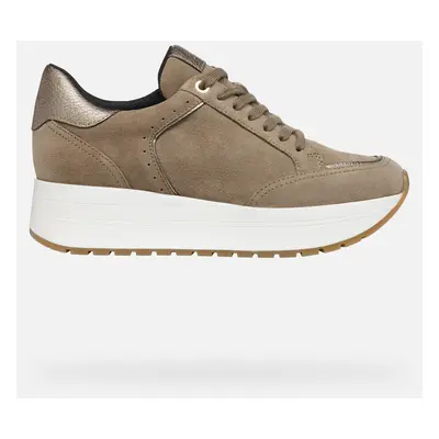 GEOX Scarpe New Kency Donna Taupe