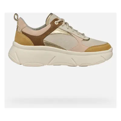 GEOX Scarpe Nebula 2.0 X Donna Beige Chiaro/cognac