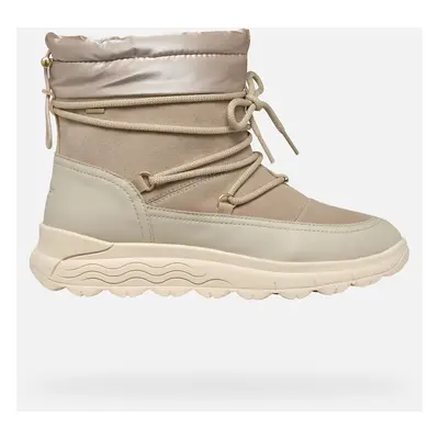 GEOX Scarpe Spherica 4x4 Abx Donna Taupe Chiaro