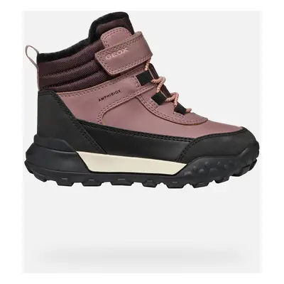 GEOX Scarpe Trekkyup Abx Junior Rosa Scuro