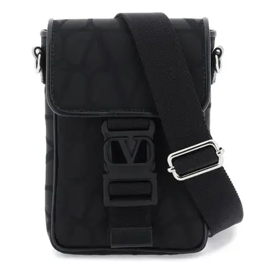 VALENTINO GARAVANI Borsa mini a tracolla Black Iconographe