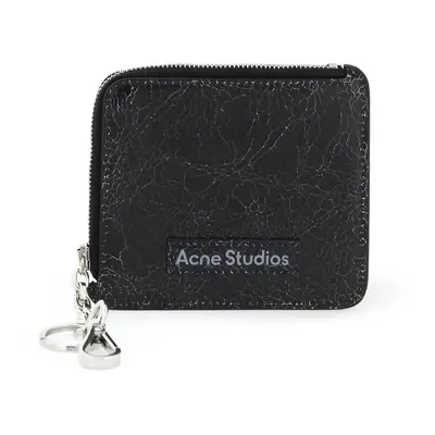 ACNE STUDIOS Portafoglio in pelle craquelé