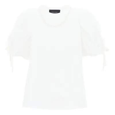 SIMONE ROCHA T-shirt con maniche a sbuffo