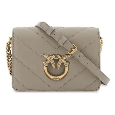 PINKO Borsa a tracolla Mini Love Bag Click Big Chevron