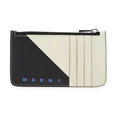 MARNI Portacarte bicolore Tribeca