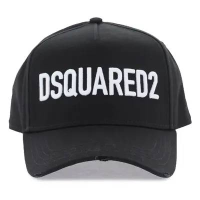 DSQUARED2 Cappello baseball con logo ricamato