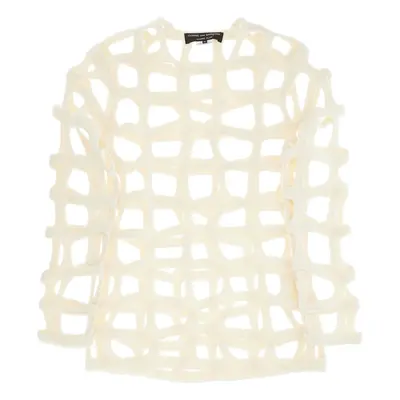 COMME DES GARCONS HOMME PLUS Top in lana cut out