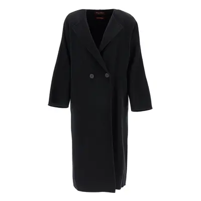 MAX MARA STUDIO Cappotto doppiopetto in lana double