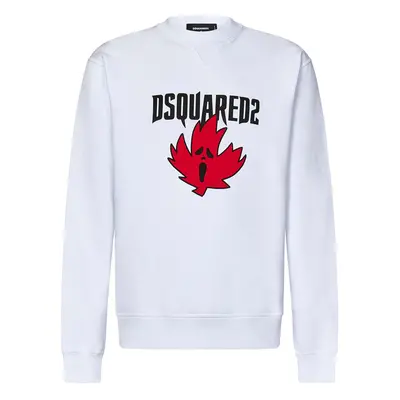 Felpa Horror Maple Leaf Cool Fit Dsquared2