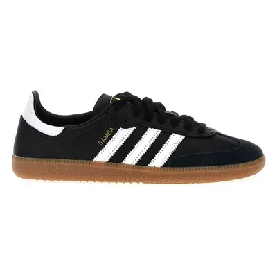 Adidas Originals-Samba Decon Sneakers Bianco/Nero-Uomo