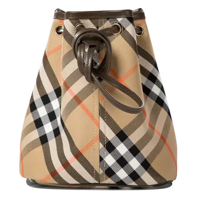 Burberry-Check Mini Borse A Tracolla Beige-Donna