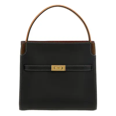 Tory Burch-Small Lee Radziwill Borse A Mano Nero-Donna