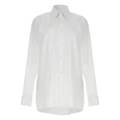 Maison Margiela-Long Shirt Camicie Bianco-Donna