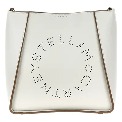 Stella Mccartney-Logo Shoulder Strap Borse A Tracolla Bianco-Donna