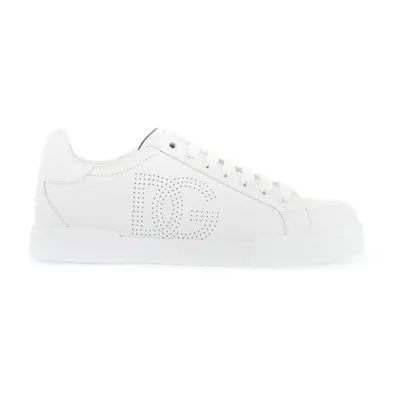 Dolce & Gabbana-Sneakers Portofino In Pelle Nappata-Donna