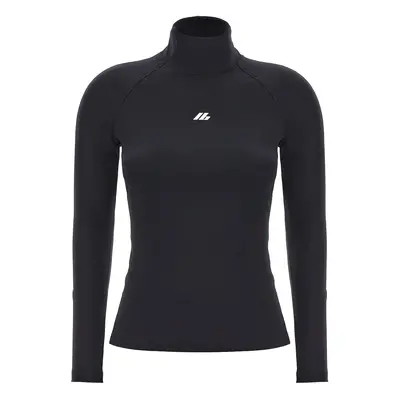 Balenciaga-Activewear Top Nero-Donna