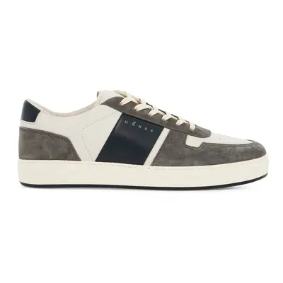 Hogan-Sneakers H Tv In Pelle Liscia E Scamosciata-Uomo