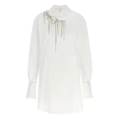 Dries Van Noten-Corso Camicie Bianco-Donna