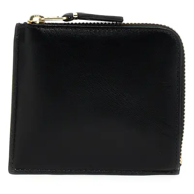 Comme Des GarçOns Wallet-Check Print Portafogli Nero-Donna