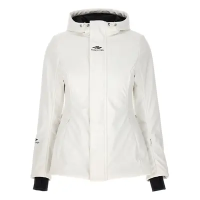 Balenciaga-Ski Hourglass 3b Sports Icon Giacche Bianco-Donna