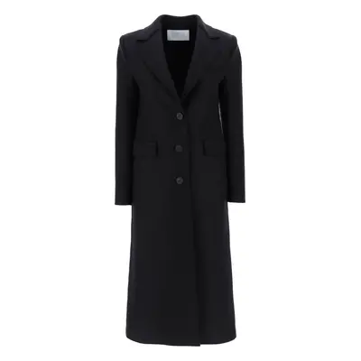 Harris Wharf London-Cappotto Monopetto In Lana Pressata-Donna