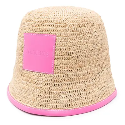 Jacquemus-Cappello bucket Le Bob Soli-Donna