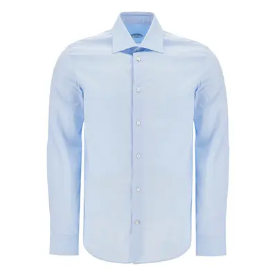 Vincenzo Di Ruggiero-Camicia Slim Fit In Twill-Uomo