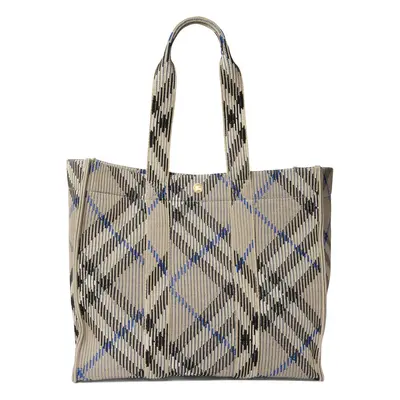 Burberry-Check Borse A Spalla Grey-Donna