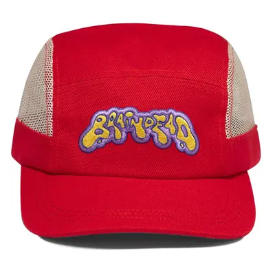 Brain Dead-Cap With Mesh Panels Cappelli Rosso-Uomo