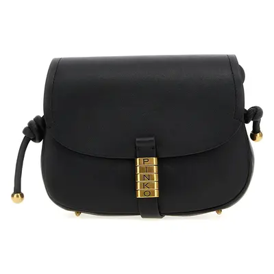 Pinko-Saddle Mini Borse A Tracolla Nero-Donna