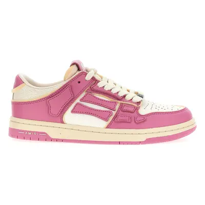 Amiri-Collegiate Skel Top Low Sneakers Rosa-Donna