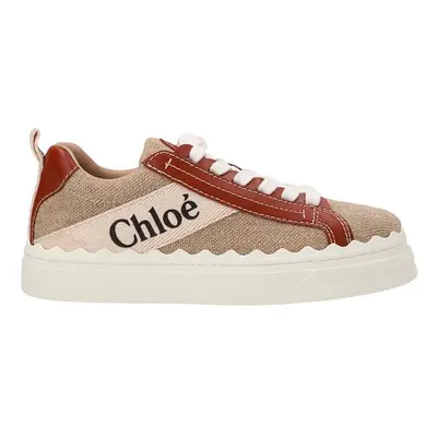 Chloé-Lauren Sneakers Beige-Donna