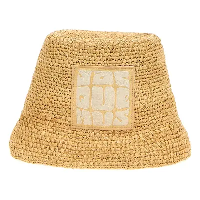 Jacquemus-Le Bob Ficiu Cappelli Beige-Donna