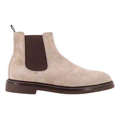 Brunello Cucinelli-Stivali in suede-Uomo