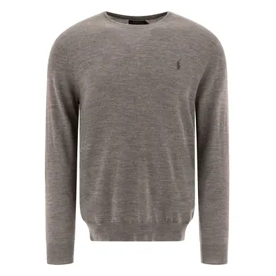 Polo Ralph Lauren-Pony Knitwear Grey-Uomo