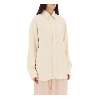 Stella Mc Cartney-Camicia Oversize In Jersey Crepe-Donna