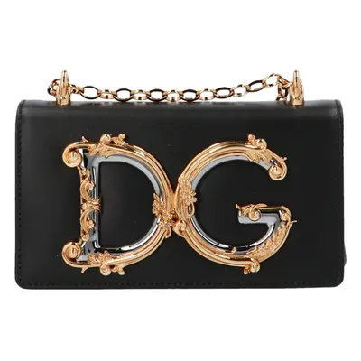 Dolce & Gabbana-Dg Girl Borse A Tracolla Nero-Donna