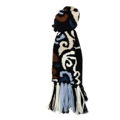 Ermanno Scervino-Maxi Fringed Scarf Sciarpe Multicolor-Donna