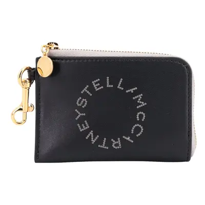 Stella McCartney-Portacarte in Alter Mat con stampa logo-Donna