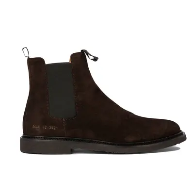 Common Projects-Suede Chelsea Boots Stivali E Stivaletti Marrone-Uomo