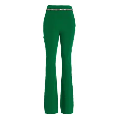 Paco Rabanne-Pantaloni Verde-Donna