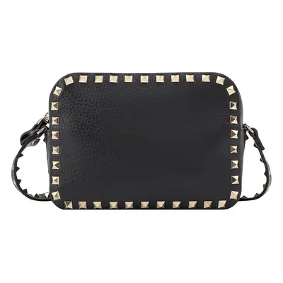 Valentino Garavani-Borsa Cross-body in pelle con borchie iconiche-Donna