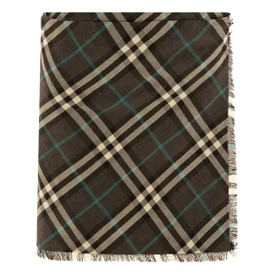 Burberry-Check Wool Blend Mini Kilt Gonne Grey-Donna