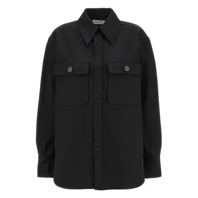 Saint Laurent-Saharienne Camicie Nero-Donna