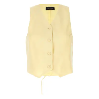 The Andamane-Pauline Gilet Giallo-Donna