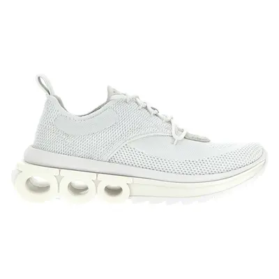 Ferragamo-Mina Sneakers Bianco-Donna