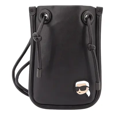 Karl Lagerfeld-Phone case in materiale alternativo alla pelle-Donna