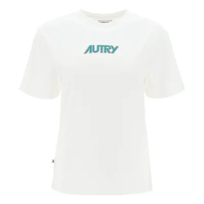 Autry-T Shirt Con Logo Stampato-Donna