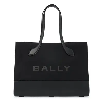 Bally-Borsa Tote E/W In Nylon E Pelle-Donna